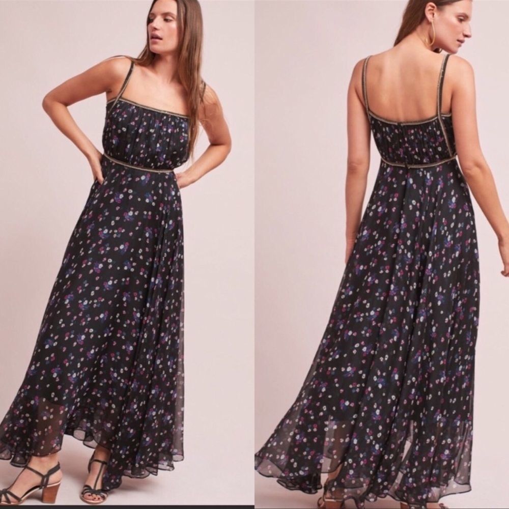 Anthropologie Rana Gill Pomona Maxi Dress NWT